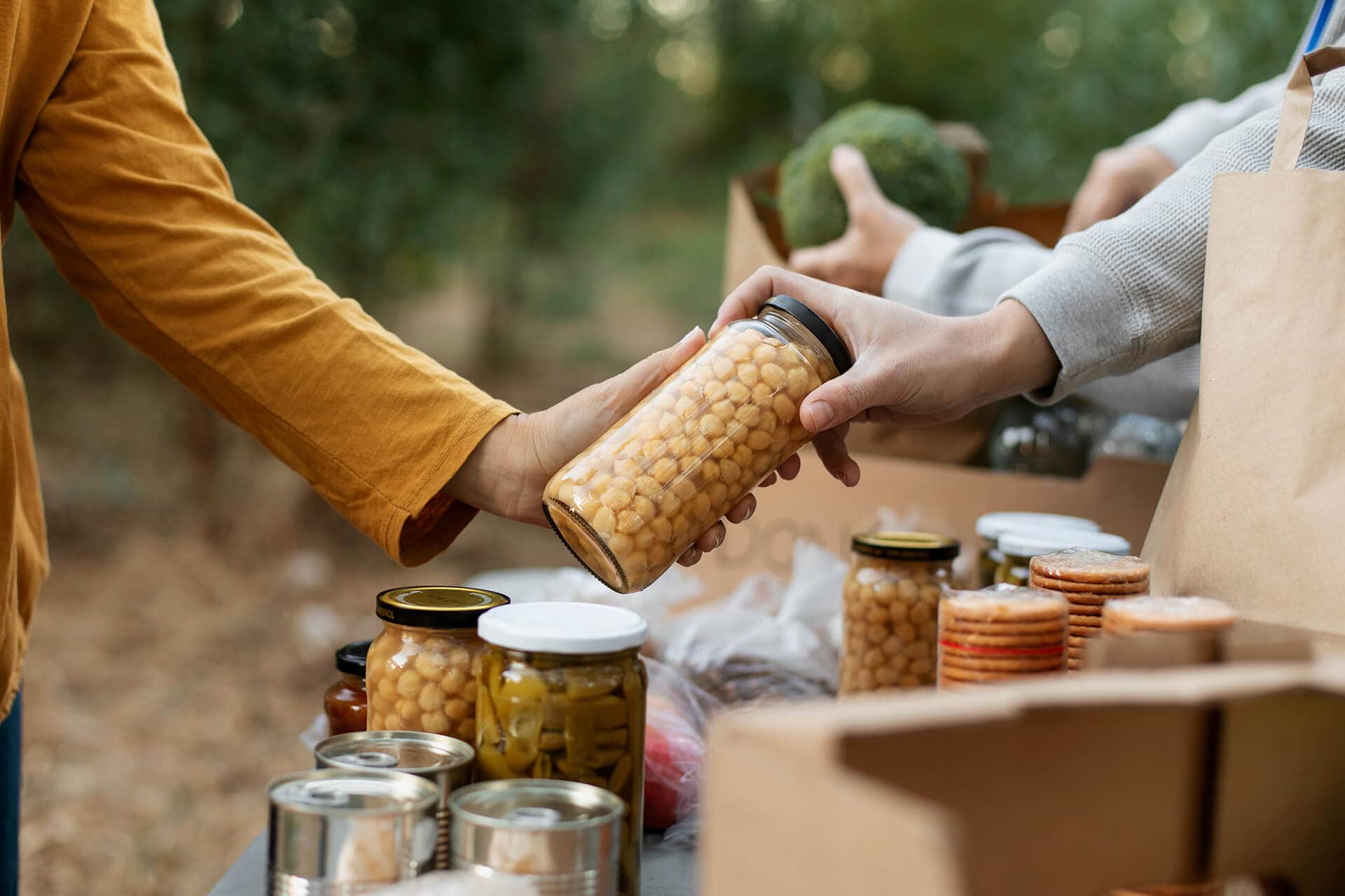 Sharing More Than Food in Every Jar Handed with Care